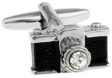 Load image into Gallery viewer, Designer Cufflinks Unique Camera