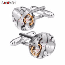 Load image into Gallery viewer, Classic Mechanical Watch Movement Cufflinks for Mens